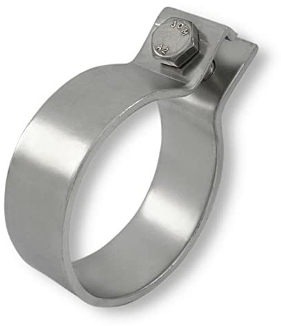 DIN Schelle Edelstahl Massive Klemme Rohrschellen von 30,2-124,5 mm (90,5mm - 3,55)