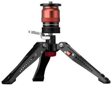 IFOOTAGE Mini Tripod for Camera, Professional Tabletop Small Tripod with Pedal for Photography, DesktopTripod Max Load up to 17.64 lbs, Compatible with Sony, Nikon, Canon DSLR Camera, Base-P