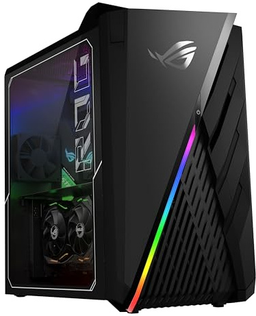 ASUS ROG Strix GA35 G35DX-SP004D Gaming Desktop (AMD Ryzen 7 5800X, 32GB RAM, 1TB + 1TB SSD, NVIDIA RTX 3080 10GB, ohne Betriebssystem), Schwarz