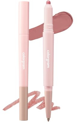 All In One Over-lip Maker - 02 Cool Pink by Colorgram for Women - 0.024 oz Lip Pencil
