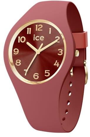 Ice-Watch - ICE duo chic Terracotta - Rot Damenuhr mit Plastikarmband - 021823 (Small +)
