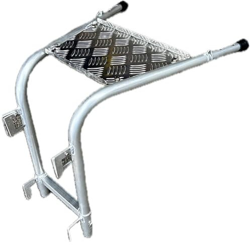 Écarteur de Mur Télescopique pour Échelle de 0.45 à 0.70m – Stabilisateur d’Échelle Réglable en Aluminium – Sécurité et Adhérence Maximale pour Travaux en Hauteur - Tablette porte-outil