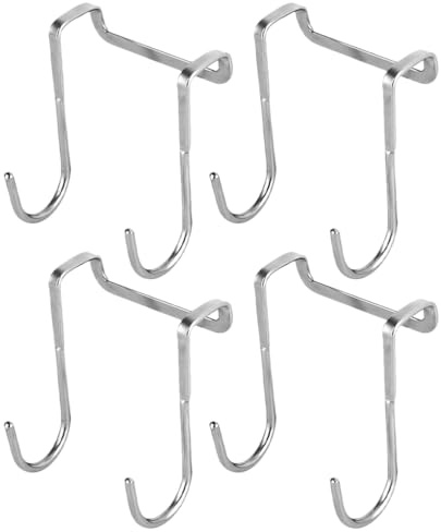 Cabilock Ganchos Para Puerta Sin Taladro Acero Inoxidable Multifuncionales Colgantes Para Cocina Baño Oficina Almacenamiento Libre Con Diseño Resistente