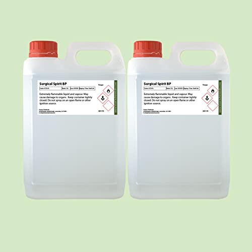 Surgical Spirit BP Grade 2 x 2.5 Litre (5L) Including Delivery