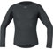 GORE WEAR Herren Windstopper Baselayer Thermo Shirt Langarm, Schwarz, XL EU