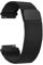 OKCS Uhrenarmband 22 mm Smartwatch Edelstahl Armband mit Magnetverschluss - in Schwarz