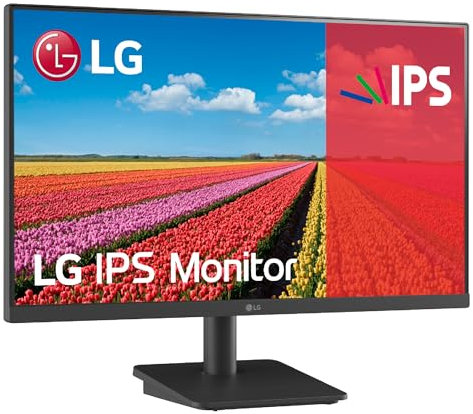 LG Electronics 24MS500-B.AEU FHD IPS-Monitor 24 (60,4cm), 1920 x 1081, 16:9, 5ms GtG, 100 Hz, 72% NTSC, Flicker Safe - Schwarz