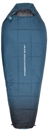 ALPS Mountaineering Vibe +20° Mummy Sleeping Bag, Long - Aquamarine
