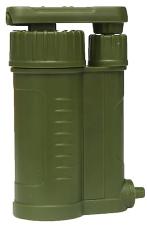 De Purificación De Agua De Emergencia - Fibra Hueca ABS De 11 Cm, Herramienta De Pajita De Filtración Para Exteriores, Unidad Exprimidora De Bebidas Manual | Desierto Caza Militar Táctic