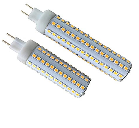 luces al aire libre 2835 SMD Lámpara Bombilla G8.5 LED Luz de maíz 85-265V 15W 20W Fresco Naturaleza Cálido Bulbo blanco Ahorro de energía Reemplace la lámpara halógena decoración del patio