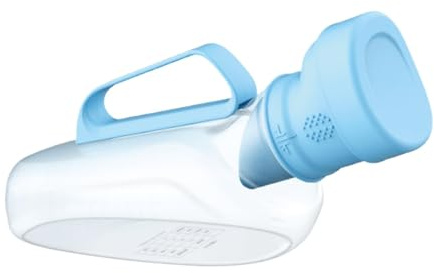 Bollisate Urinoir pour homme anti-déversement, 1 200 ml - Couvercle résistant aux odeurs et anti-fuite - Pour chambre à coucher, voyage, activités de plein air