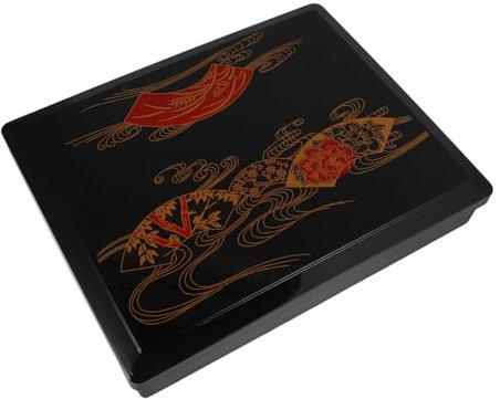 Didiseaon Contenitore Pranzo Bento Box Giapponese Sei Scomparti Sigillato Riutilizzabile Per Uomini Business Lunch Portavivande Per Esterni e Ristorante Adulto