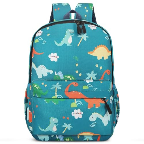 Aucuu Mochila Niño Niña, Mochila Infantil de 3-6 Años, Mochila Escolar Primaria, Bolso Preescolar con Bolsillo para Botella, para Jardín de Infantes Ideal para Exteriores, Escuela y Viajes