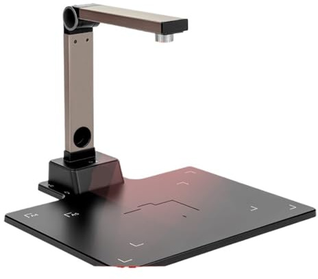 Dokumentskanner, 15 MP höghastighetsdokumentskanner - A3/A4 dubbelformat 1-sekundsskanning for hemarkivering på kontoret