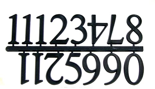 National Artcraft 1-1/4 Clock Numbers with Self-Stick Adhesive Back