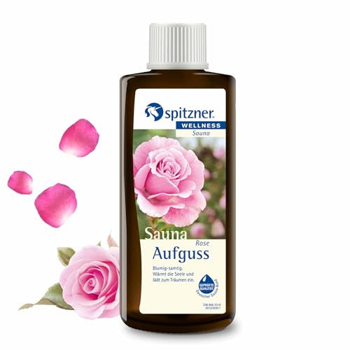 Spitzner Saunaaufguss - Rose 190 ml