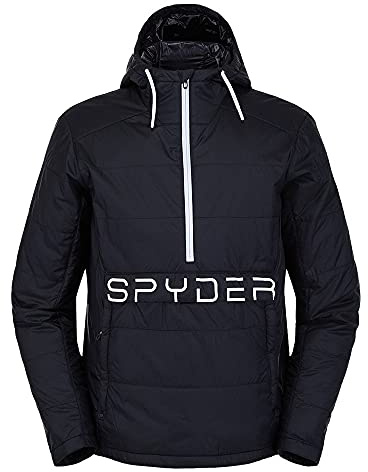 Spyder Glissade Anorak - Giacca da uomo, Uomo, Giacca, 204047, Nero, L