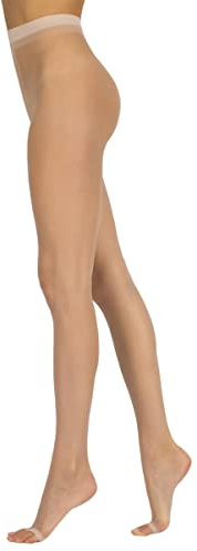 Sarah Borghi Collant Donna 6 Denari Super Velato con Punta Infradito, Calze Velate Invisibili con Cucitura Piatta e Tassello in Seta, Made in Italy