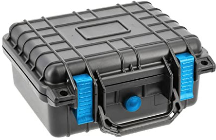 Högert Technik - Boîte à outils hermétique - Boîte à outils hermétique/boîte à outils (10,5, 27 cm x 24,6 cm x 12,4 cm) - Résistant aux chocs, anti-éclaboussures IP55, anti-poussière, joint EPDM