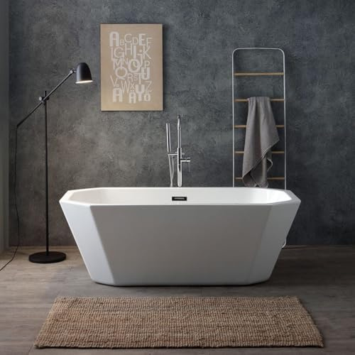 Kiamami Valentina - Vasca Freestanding In Acrilico Bianco Ottagonale | Betty