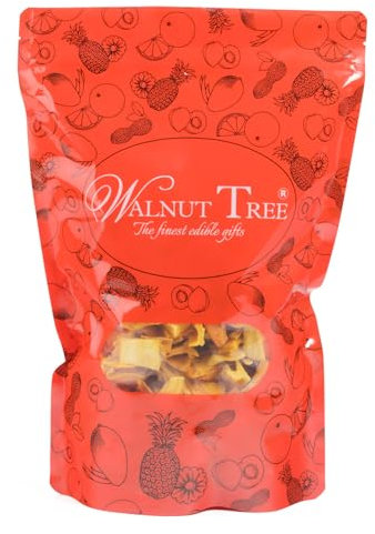 Walnut Tree Dried Mango Slices - Handpacked in the UK - Naturally Sweet & Chewy Tropical Snack - Perfect for Healthy Snacking - Baking & Cooking 750G