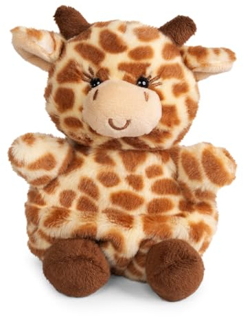 Little Living Nature Snugglies Giraffe Plüschtier – Safari Stofftier Kollektion für Kinder, Kuscheliges Tier Spielzeug