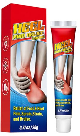 KOAHDE Crème Soulagement de la Douleur au Pied,Pommade Apaisante pour Talons,Crème pour les Pieds,Apaisante pour les Douleurs Musculaires,Heel Pain Ointment,1PC