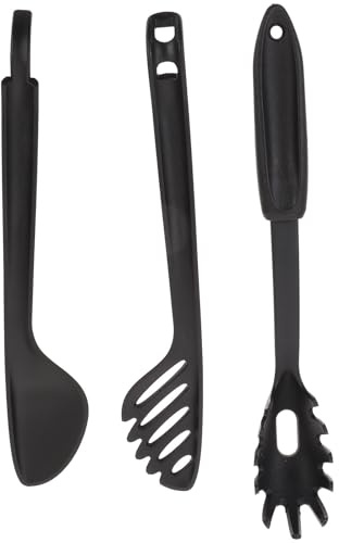 EXAOMBLE Pinzas para Espaguetis y Clip de Comida de Cocina 2 Piezas, Nylon Resistente, Diseño Ergonómico y Práctica Longitud, Aptas para Barbacoas, Picnics y Uso Diario en Hogar