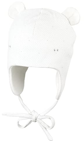 Sterntaler Unisex Kinder Mütze Baby Inkamütze Öhrchen, beige, 37
