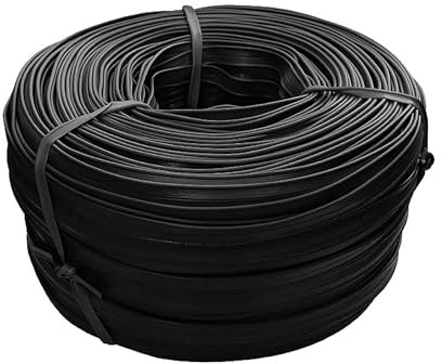 maDDma 10m Keder Ø 4mm x Fahne 7mm Kederband Biese Paspelband Wulstband PVC Farbwahl, Größe:Ø 4mm x Fahne 7mm, Farbe:schwarz