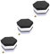 Abaodam 36 Stk Selbstklebende Schalldämmplatten akustische Absorptionsplatte schallabsorbierendes Material wand schalldämmung wandpaneele sechseckige Akustikplatten ktv Akustikplatte