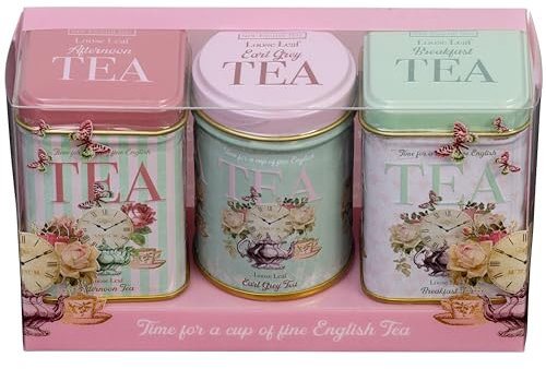 New English Teas Retro Time for Tea Vintage Tin with 70g Loose Tea