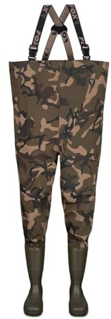 Fox Lightweight Lined Waders Camo - Wathose, Größe:EU 45