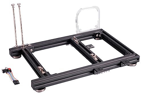 Open Frame Computer Case, Gaming Pc Case 20x20 Aluminum Alloy with Good Heat Dissipation Performance Pc Case For ITX