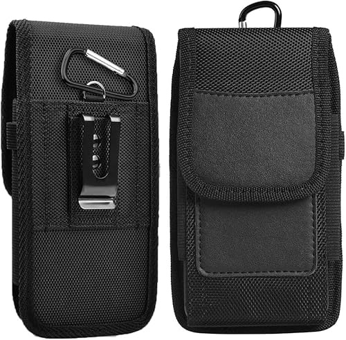Funda Movil Cinturon, Bolsa de Cinturón Hombre para Teléfono Móvil Funda,Compatible con iPhone 14/13/12/11 Pro Max y Samsung Galaxy S23 S22 S21,Ideal para Actividades al Aire Libre y Diarias