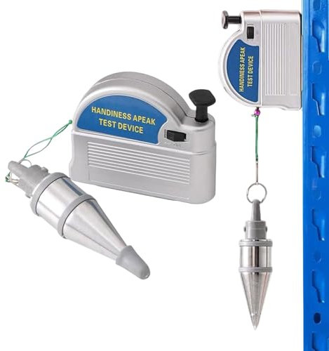 Retractable Plumb Bob, Magnetic Plumb Lines Thumbs Setter, Plumb Reel with String, Stabilize Linear Levels Masonry Measuring Device, Magnetic Bobs for Construction Industry