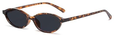 Long Keeper Occhiali da sole ovali da donna moda piccoli occhi di gatto occhiali da sole montatura stretta ovale occhiali protezione UV400