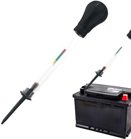 Comprobador de anticongelante – Comprobador de refrigerante de refrigerante profesional, densímetro preciso, diseño de bola de compresión fácil de usar, medidor de refrigerante de motor fiable |
