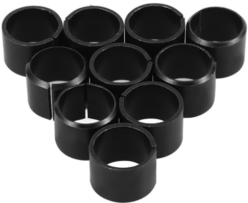 ELAYARD 10 Unidades De Anillos Centradores De Buje y Tuercas De Seguridad Para Ruedas, Para Camiones y Autobuses, Construcción En Acero Resistente, Ajuste y Posicionamiento Estable Para Ma