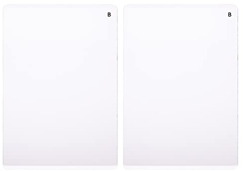 Vaessen Creative ?Em Easy B, Set of 2, Plates for A5 Size Large Die-Cutting and Embossing Machine, Paper