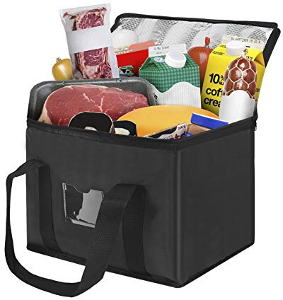 Bolsa isotérmica de 50 l, bolsa de comida, bolsa de picnic, térmica portátil, cesta isotérmica para comer, impermeable, bolsa de nevera para desjuvenar, bandolera, entrega para camping, pícnic, playa
