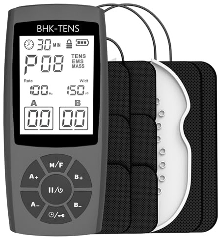 TENS Unit Muscle Stimulator for Pain Relief Therapy, 22 Modes EMS TENS Machine, Electronic Muscle Relaxer for Shoulder Pain Relief, Back Pain, Shoulder Neck Pain Relief