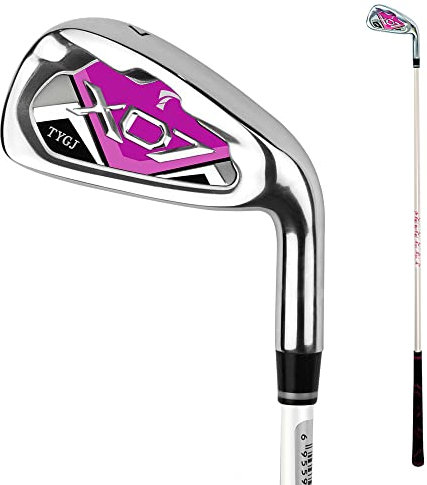 XMWOEIX Golfschläger Eisen Nr. 7 für Herren und Damen, Stahl/Graphit, Schwung-Übungsschläger für Anfänger, Rechtshänder, einzelne Golfeisen