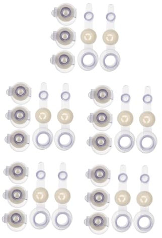 POPETPOP 5 Sätze Wasserbeutel Klebeventil Ventil Aufblasbare Matratze Schnellaufblasventil Adapter Matratzen Luftventil Luftmatratzenventil Kissen Lüftungswerkzeug Ventilkappe 5 Stück * 5
