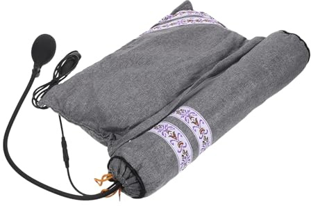 ORFOFE Health Preserving Pillow USB Heated Neck Wrap Portable Electric Thermal Pillow for Travel Office Relaxation Soothing Support