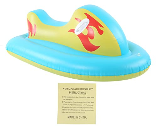 Trineo de esquí Inflable de PVC para niños, Snowboard al Aire de Invierno con asa para niños y Adultos