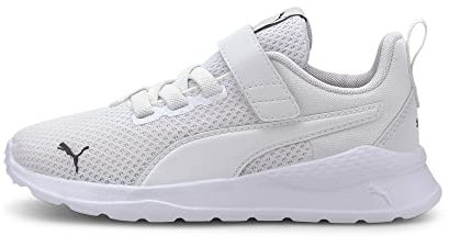 PUMA Anzarun Lite Ac+ Ps Unisex Kinder Sneaker, Puma White Puma White, 33 EU