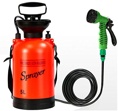 Gartenspr ü hflasche, multifunktionell mini-gräsmatta bevattning Manuell Pneumatisk Spr ü hsprinkler Jordbruksutrustning ü stung (5L)