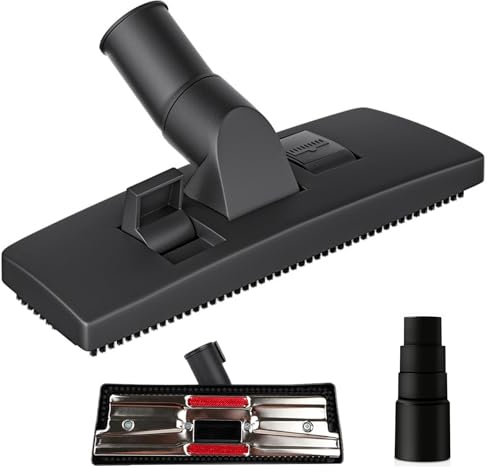 Houkary Replacement Parts for Henry Hoover Head Vacuum Brush Head 32mm 35mm, Universal Vacuum Cleaner Head Attachments Parts, Floor Brush Nozzle with 4-Layer Adapter for Henry Hoover