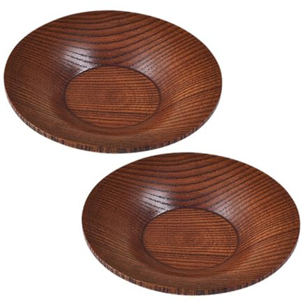 CIYODO 2 Pièces Bols à Snacks Assiettes Rondes Vintage pour Sauces Desserts et Apéritifs pour Bbq Fondue et Plats Froids Sécuritaires et Décoratives